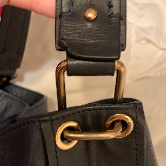 Vince camuto navy blue hobo leather bag - Picture 8 of 15